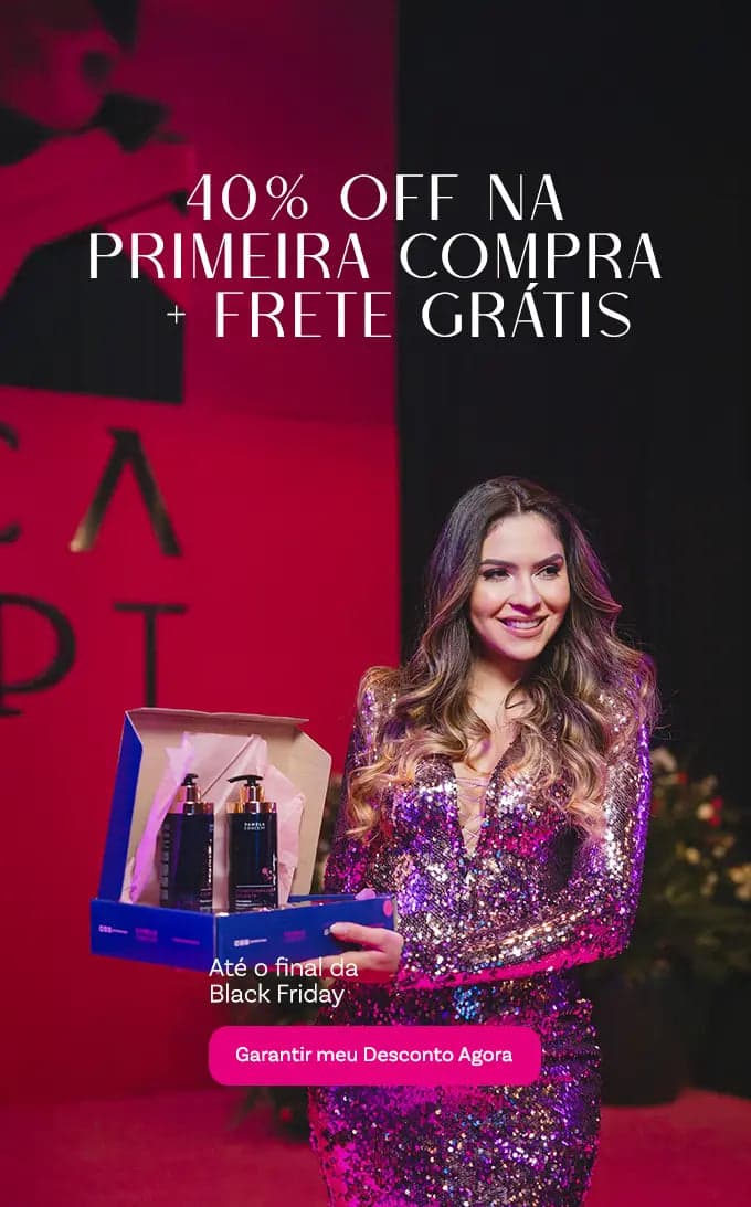 40% OFF na primeira compra + frete grátis — até o final da Black Friday